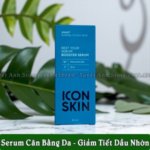 SERUM ICON SKIN CÂN BẰNG DA DẦU NHỜN ICON SKIN REST YOUR SEBUM BOOSTER