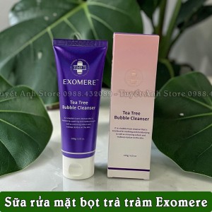SỮA RỬA MẶT BỌT TRÀ TRÀM EXOMERE