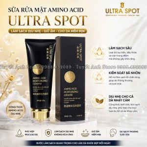 SỮA RỬA MẶT AMINO ACID MOISTURIZING CLEANSER ULTRA SPOT