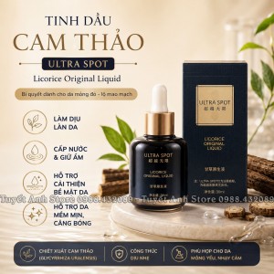 TINH DẦU CAM THẢO PHỤC HỒI DA MỎNG YẾU